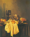 Still life., by Willem Claesz. Heda (1594-1680 ou 1682)