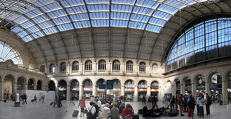 View of Gare d' l'Est, Paris