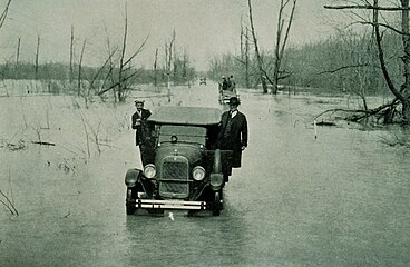 Great Mississippi Flood of 1927, Alexander County, Illinois.