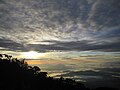 Sunrise seen from the top of Mount Kinabalu