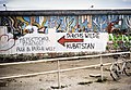 To the Kubat-Dreieck, Berlin Wall on Potsdamer Platz, June 1988