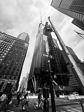270 Park Avenue in NYC under construction