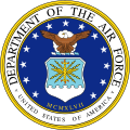 Seal of the US Air Force.svg; Author:US Army Institute Of Heraldry; Licensing: Public domain as an image by the United States Army Institute of Heraldry