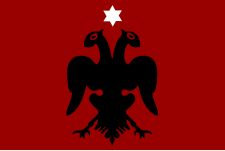 Flag of the Autonomous Albanians Vilayet (June 1912–November 1912)