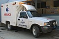 Ambulance Ministerio de Salud/Department of Health, Health Centre in Kiteni, Peru (Ford Ranger)