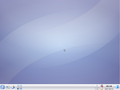 Default desktop of Hungarian Kubuntu