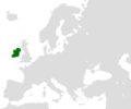 Location in Europe (green)