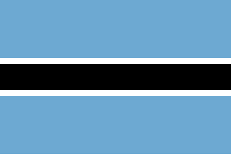 File:Flag of Botswana.svg