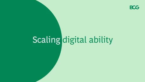The Keys to Scaling Digital Value