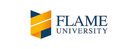 Flame University logo