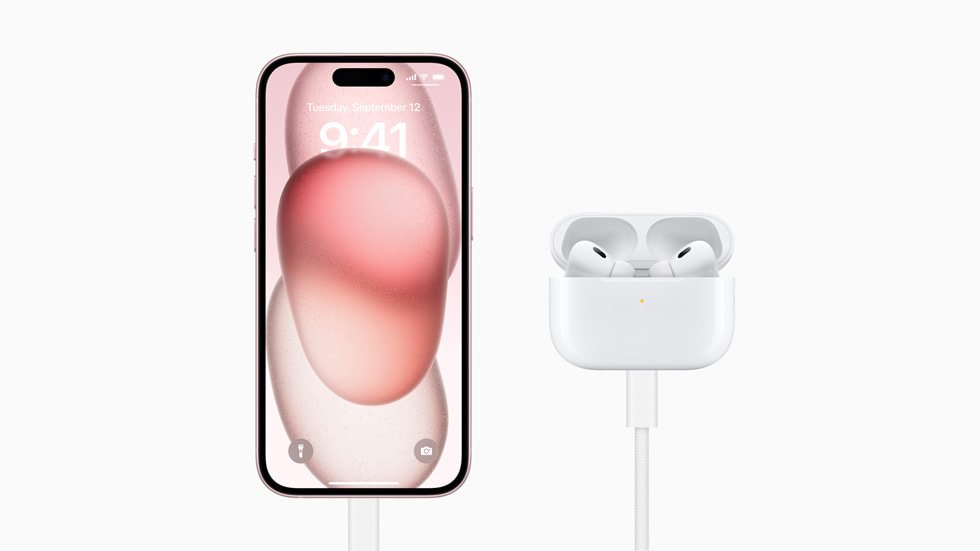 AirPods Pro（第2世代）とiPhone 15 Pro