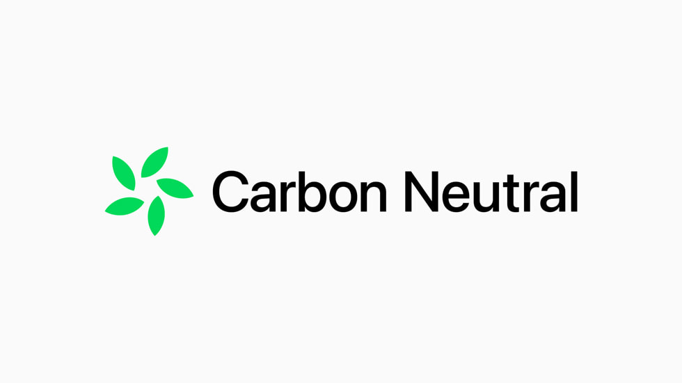 El logotipo neutro en carbono.