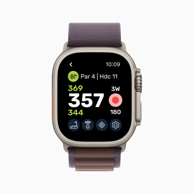 تطبيق TheGrint يظهو على ساعة Apple Watch.