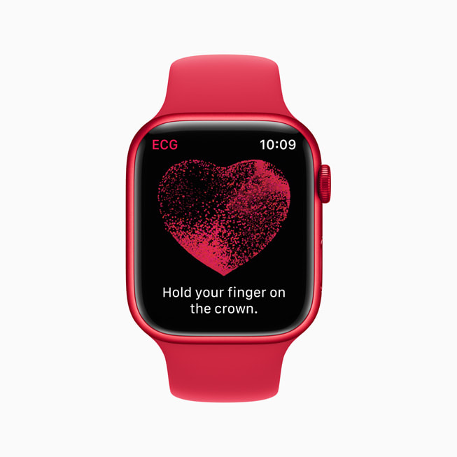 Ecg-app op Apple Watch Series 8.