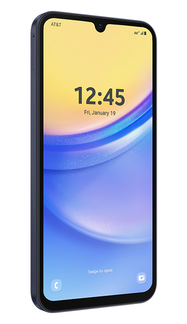 Samsung Galaxy A15 5G - Blue Black  (Product view 3)