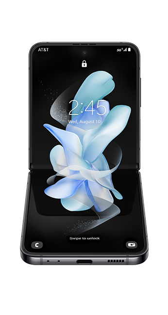 Samsung Galaxy Z Flip4 - Graphite  (Product view 2)