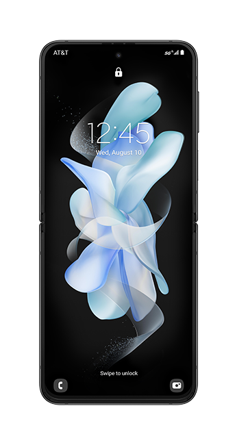 Samsung Galaxy Z Flip4 - Graphite  (Product view 3)