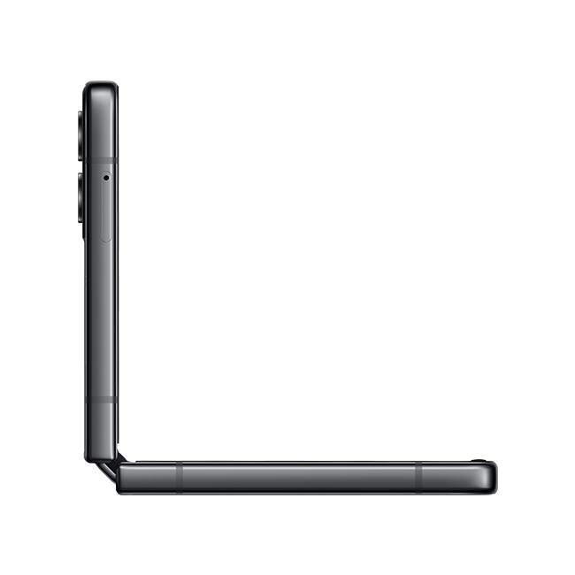 Samsung Galaxy Z Flip4 - Graphite  (Product view 9)