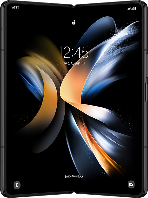 Samsung Galaxy Z Fold4 - Phantom Black  (Product view 1)