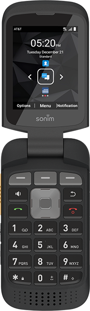 Sonim XP3plus (No Camera) - Black  (Product view 1)