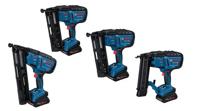 Simple and precise fastening for interior finishing: Bosch cordless nail guns an ...