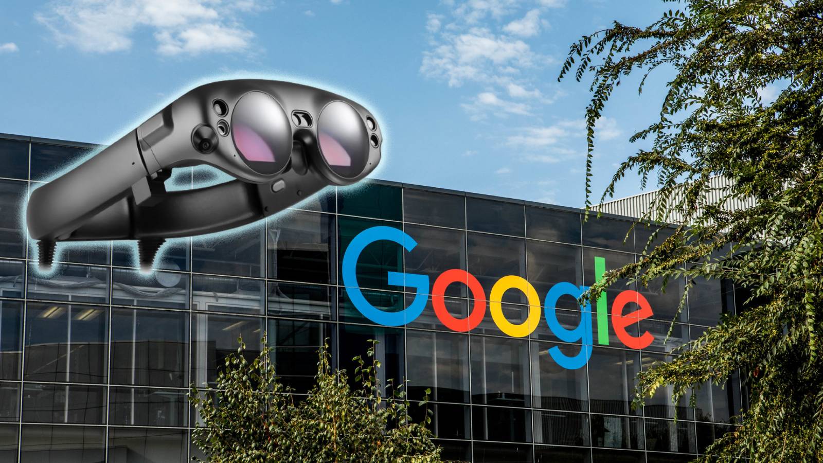 Google and Magic Leap deal header