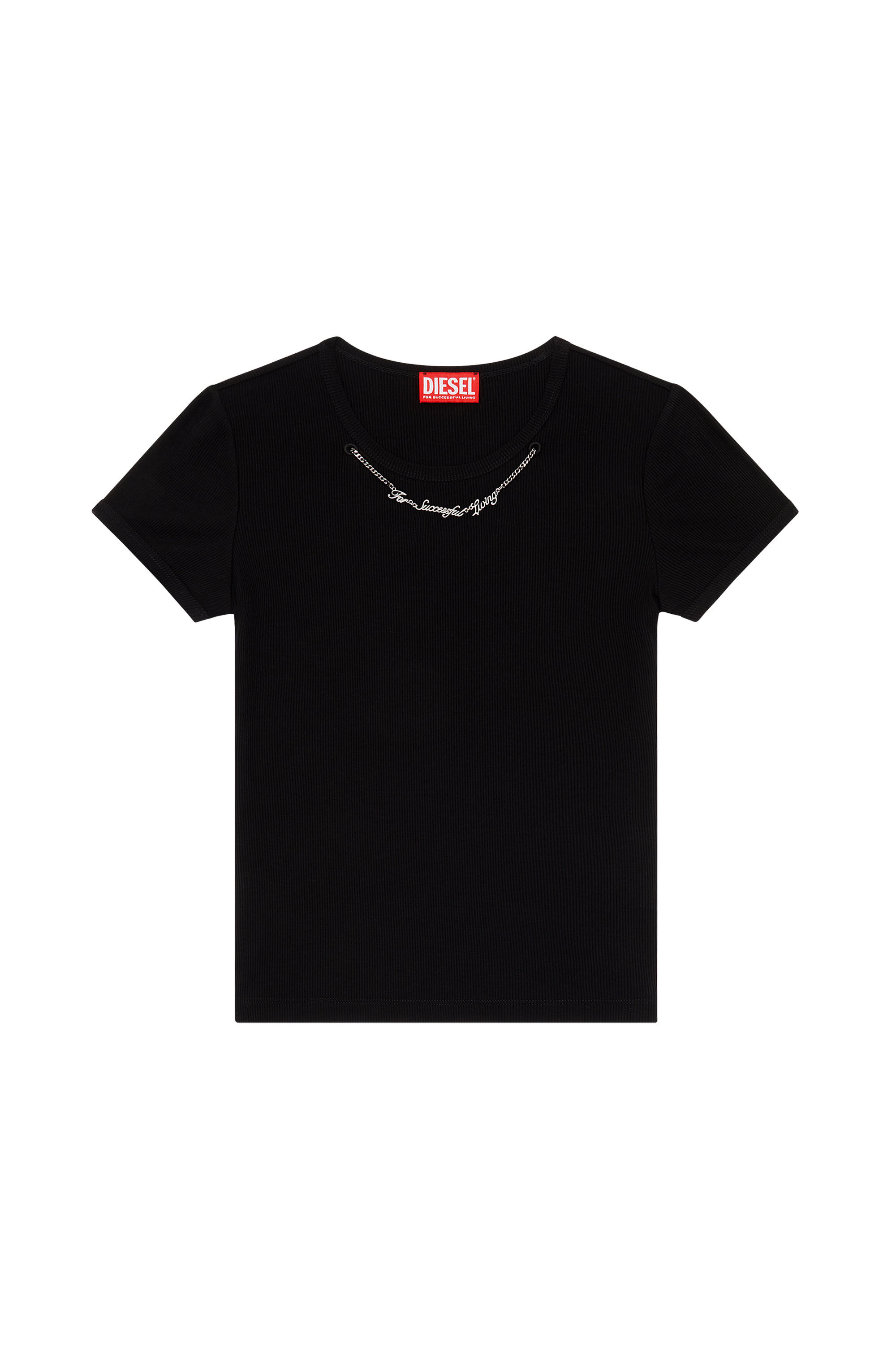 Diesel - T-MATIC, Female Tシャツ in ブラック - Image 2