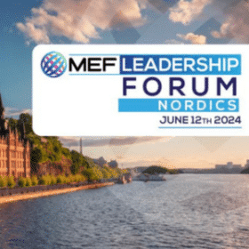 MEF Leadership Forum Nordics promotion