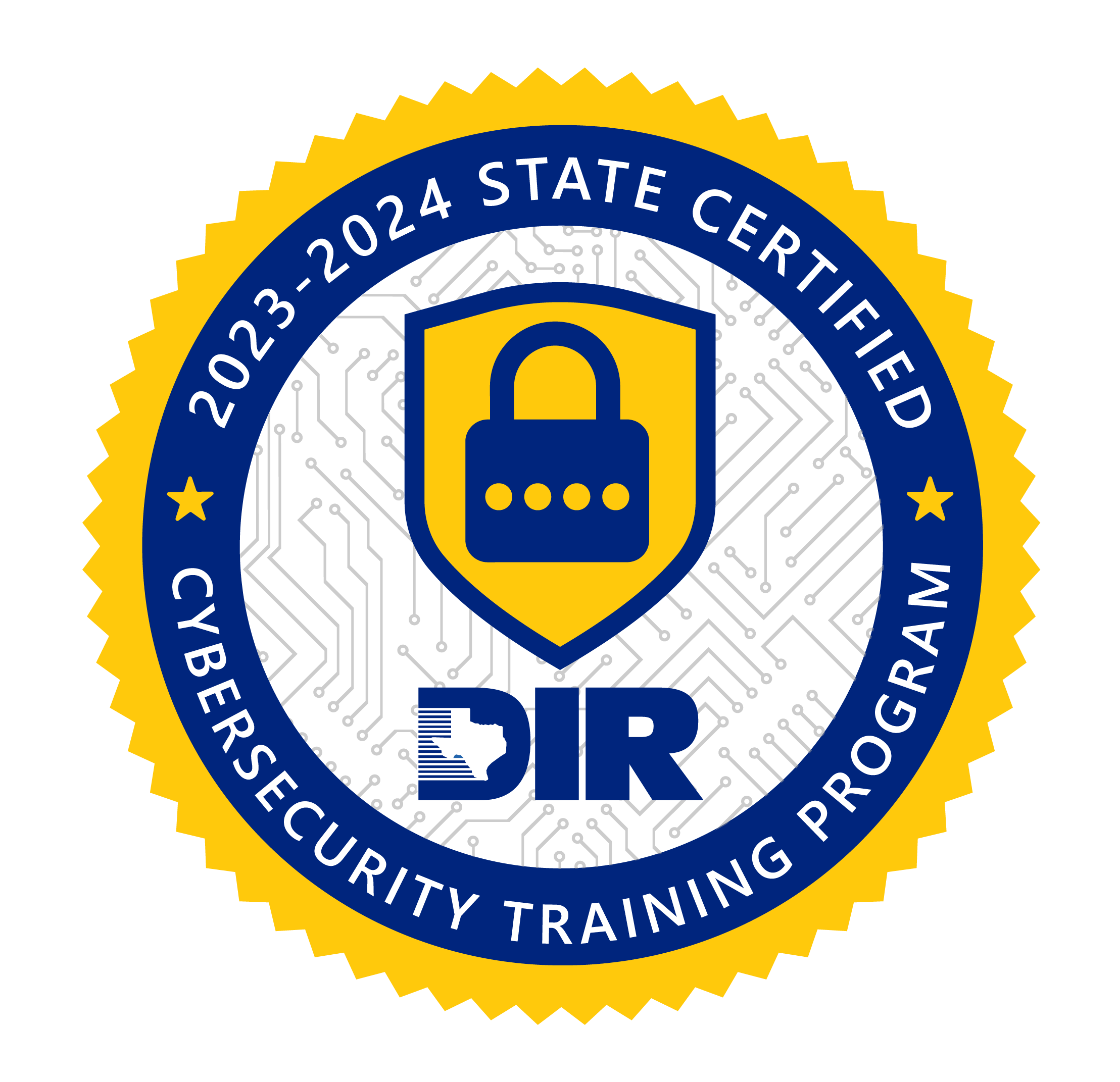 Texas Department of Information Resources 2023-2024 State Certified Cybersecurity Training Program