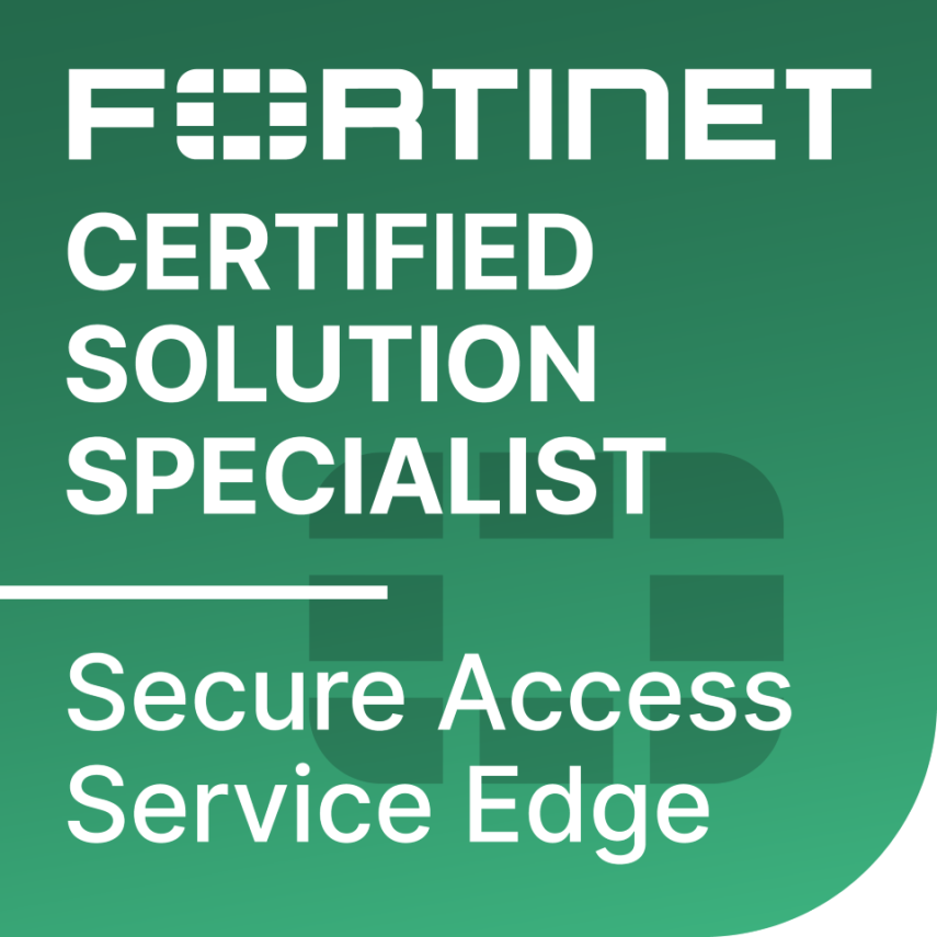 Fortinet Certified Solution Specialist (FCSS) in Secure Access Service Edge