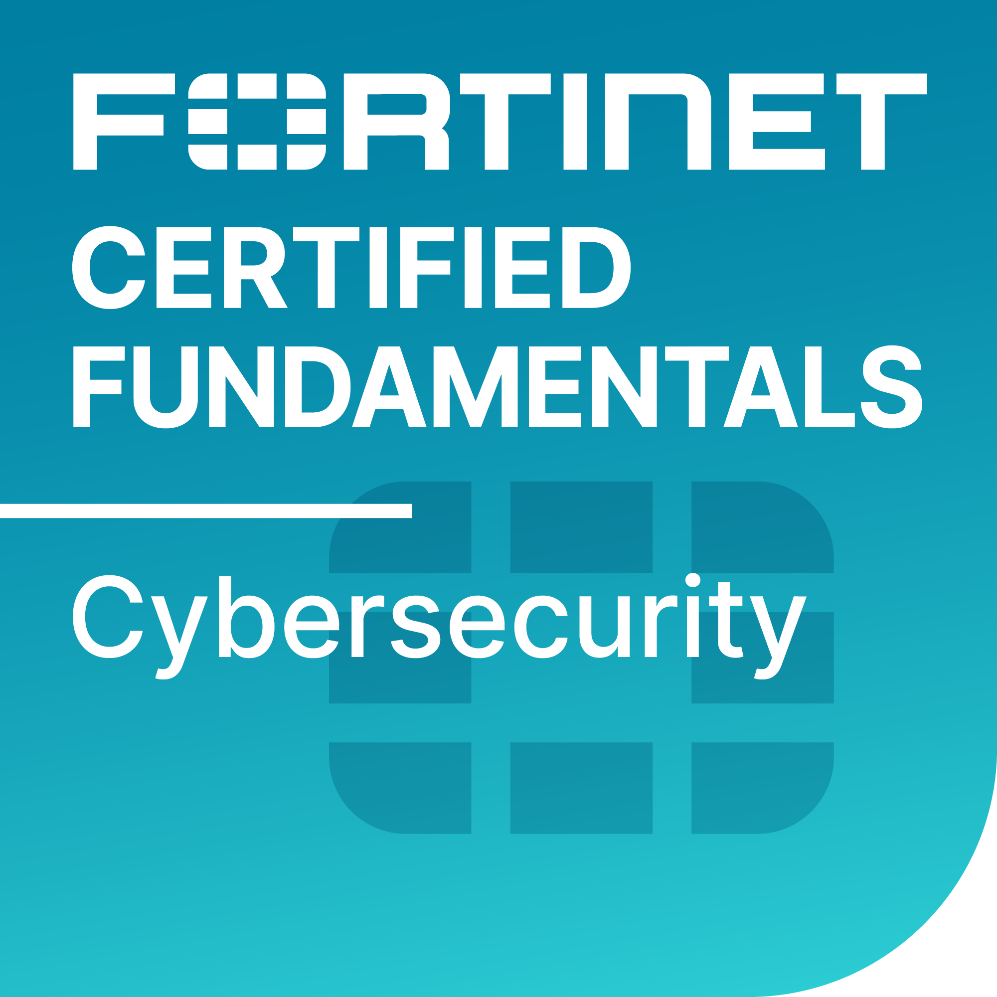 Fortinet Certified Fundamentals (FCF) Cybersecurity