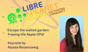 Alyssa Rosenzweig, who spearheaded the reverse-engineering of Apple's GPU, to keynote LibrePlanet