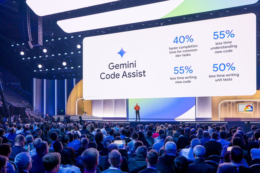 Gemini Code Assist in the Developer Keynote