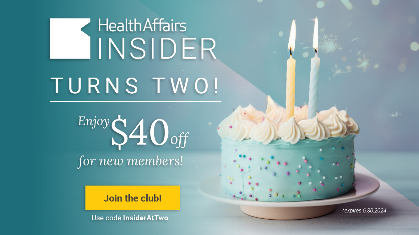 Health Affairs Insider Turns Two!
