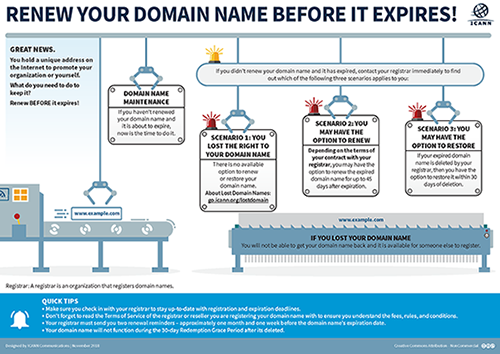 Renew Your Domain Name Before It Expires!