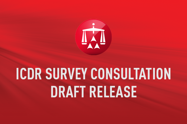 ICDR Survey Consultation Draft Release 