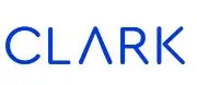Clark UK blue logo.