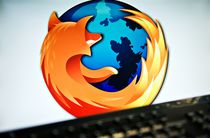 Firefox logo onscreen