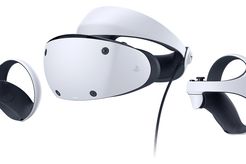 Sony PS VR2 headset and controllers