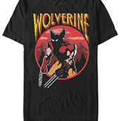 Mad Engine Mens Marvel Wolverine NES Game T-Shirt