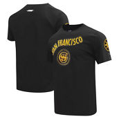 Pro Standard Men's Black Golden State Warriors T-Shirt