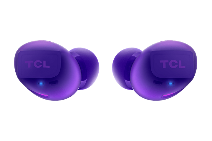 TCL Sunrise Purple True Wireless In-ear Bluetooth Headphones - Headphones Front