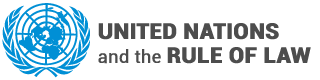 United Nations and the Rule of Law Logo