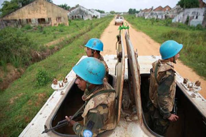  UN peacekeepers in the Democratic Republic of the Congo