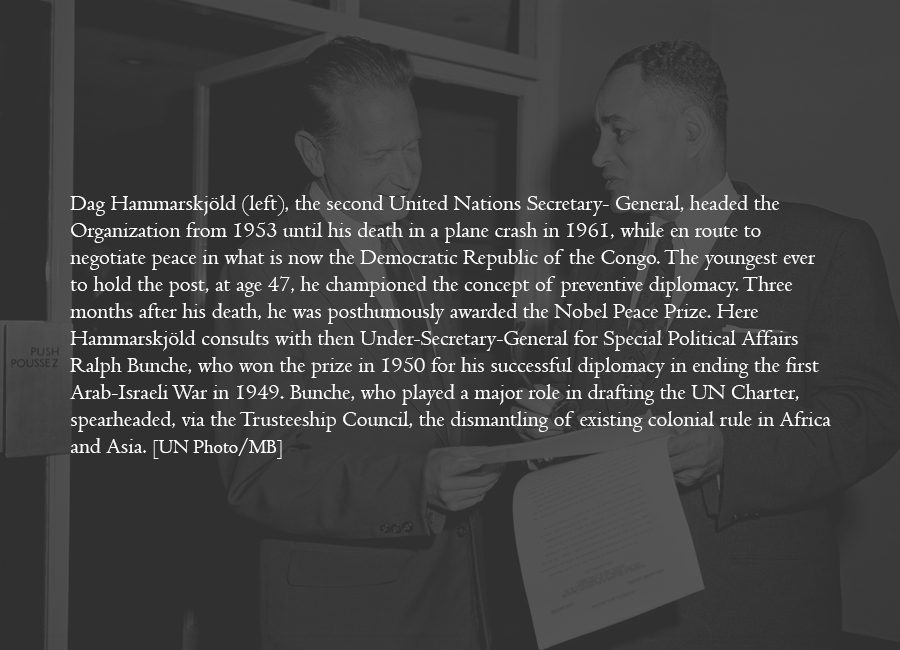 1955 - UN pillars