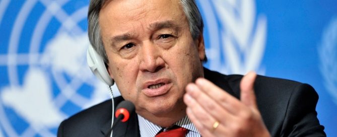 Photo: United Nations Secretary-General António Guterres