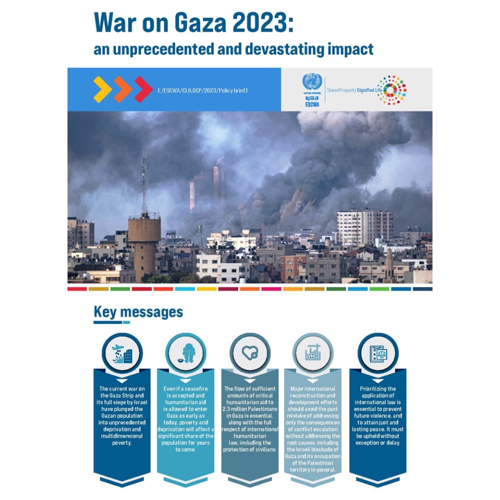 War on Gaza 2023: an unprecedented and devastating impact