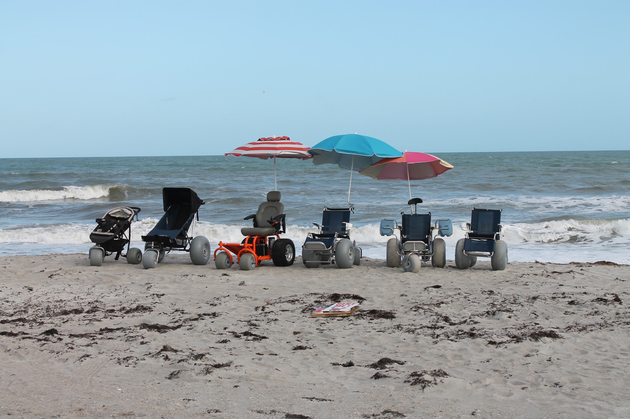 Beach accessible wheelchairs